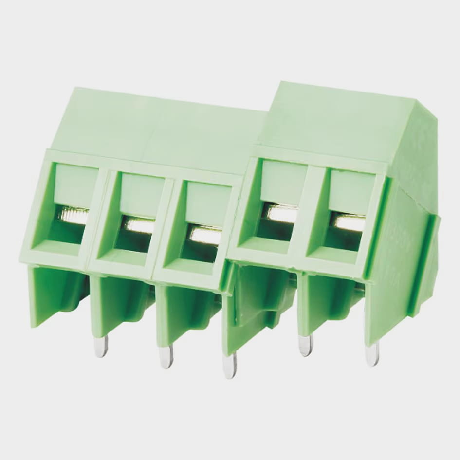 5mm pitch PCB mount screw terminal block